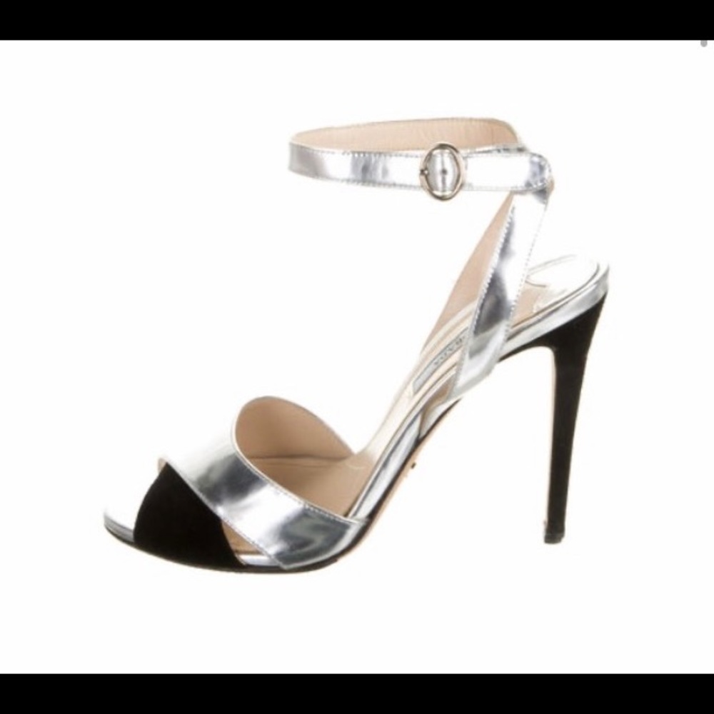 Prada Patent Leather Sandals